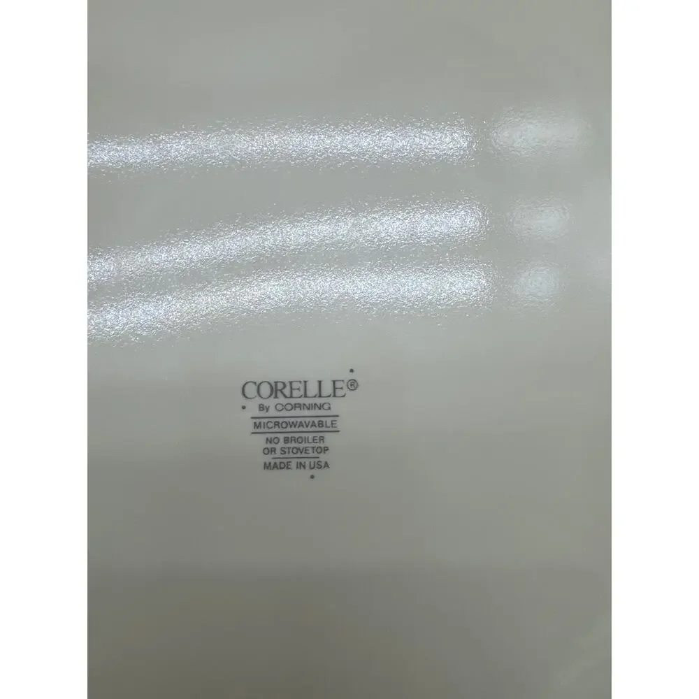Set of 4 Corelle English Breakfast Dinner‎ Plates 10 1/4
